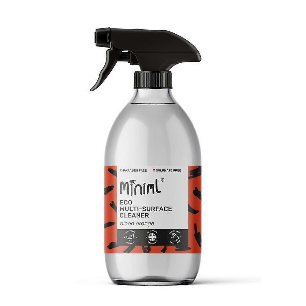 Miniml Natural Multi-Cleaner Blood Orange 750ml - 4 Pack