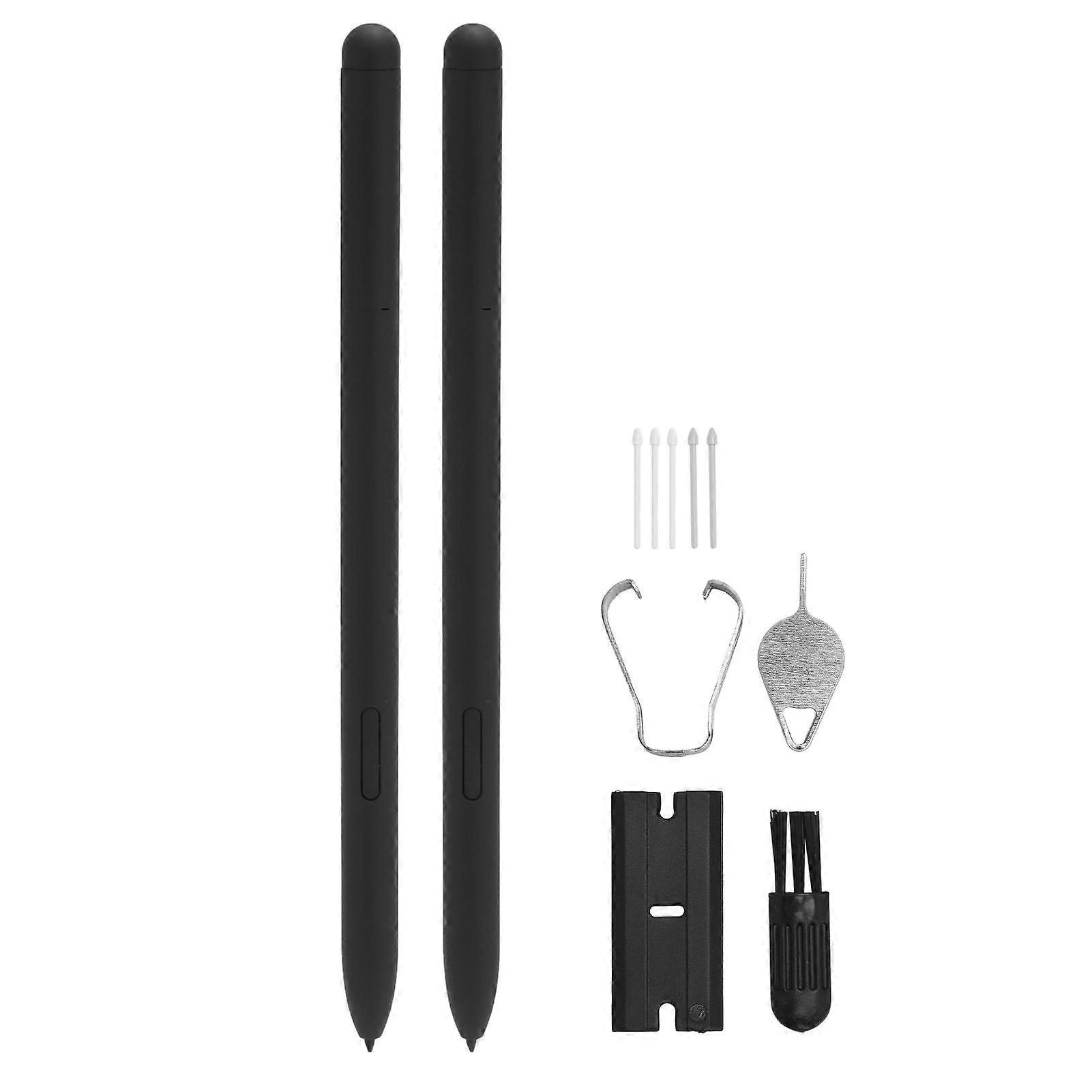 2 Pcs Stylus Touch Pen for Galaxy Tab S6 Lite High Sensitivity Tablet Computer Pen Replacement with Tip Black
