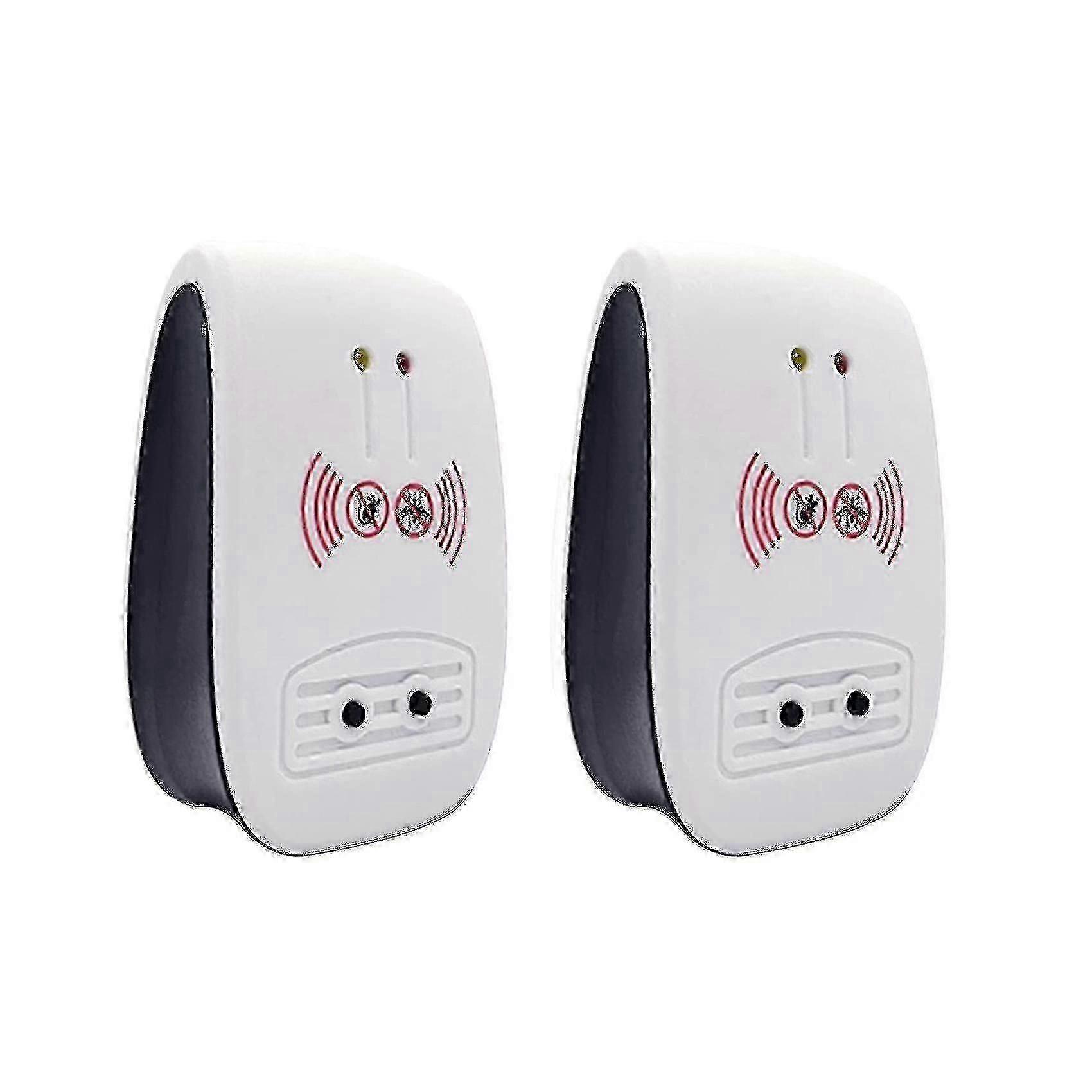 2pcs Electronic Stink Bug Repellent For Insect Mice Mosquito,eu Plug