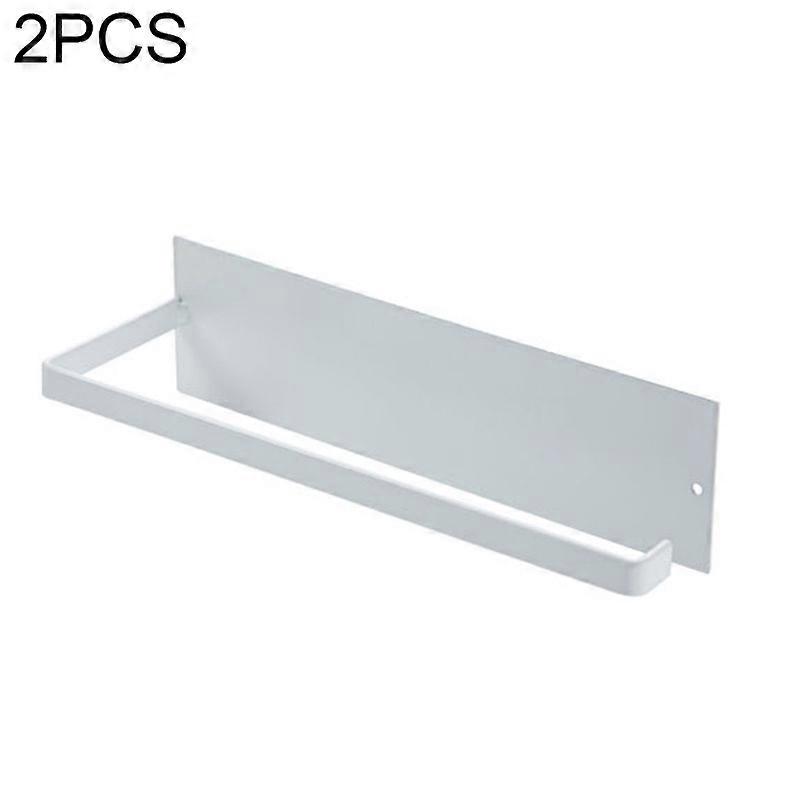 Punch-free Wall-mounted Bathroom Kitchen Roll Holder Towel Rack