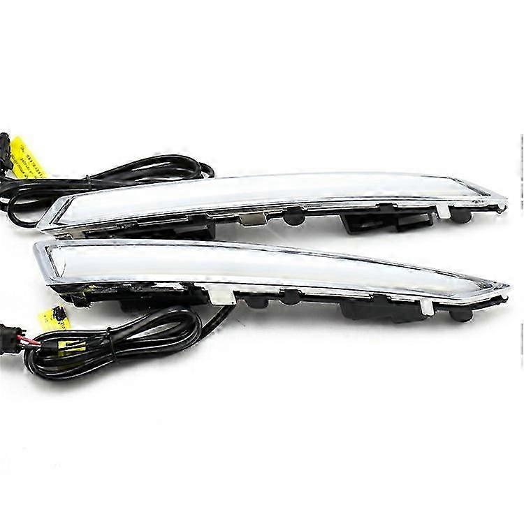 Winauto Compatible For Kuga / 2013-2015 1 Pair Led Drl Waterproof Car Daytime Running Lamp