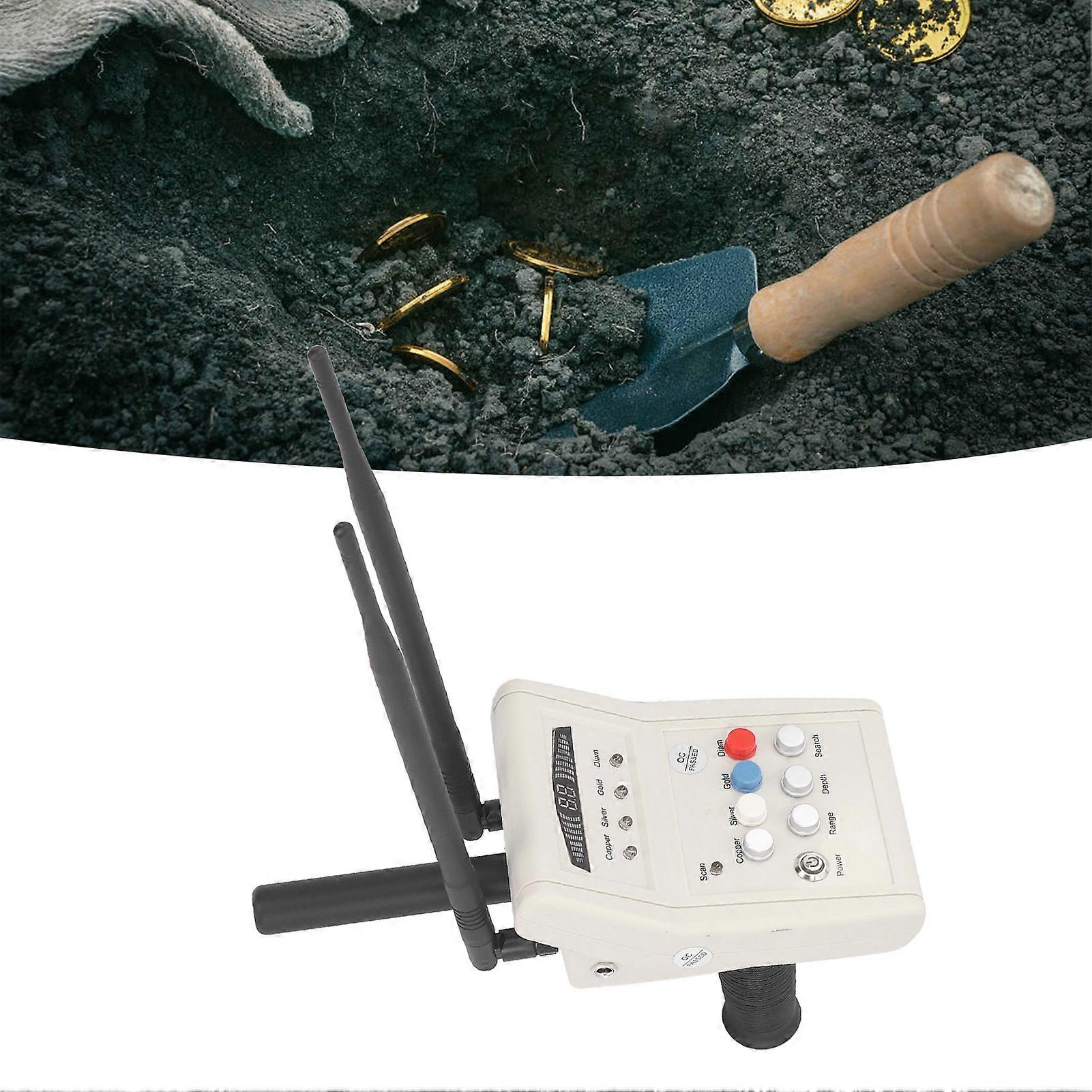 Metal Detector 1000M Range 15M Depth with LCD & Lithium Battery