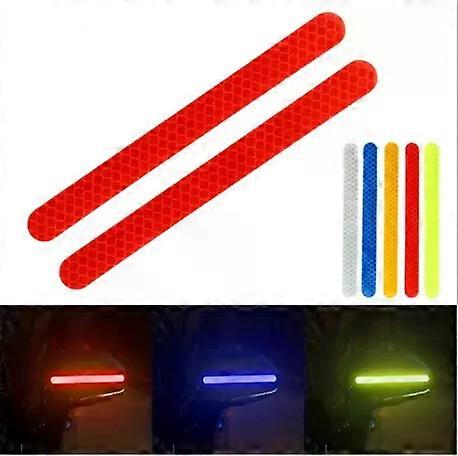 Car Rearview Mirror Reflective Stickers Warning Tape For Citroen C4 Cactus C3 Picasso C5 Aircross DS7 DS4 C-Elysee