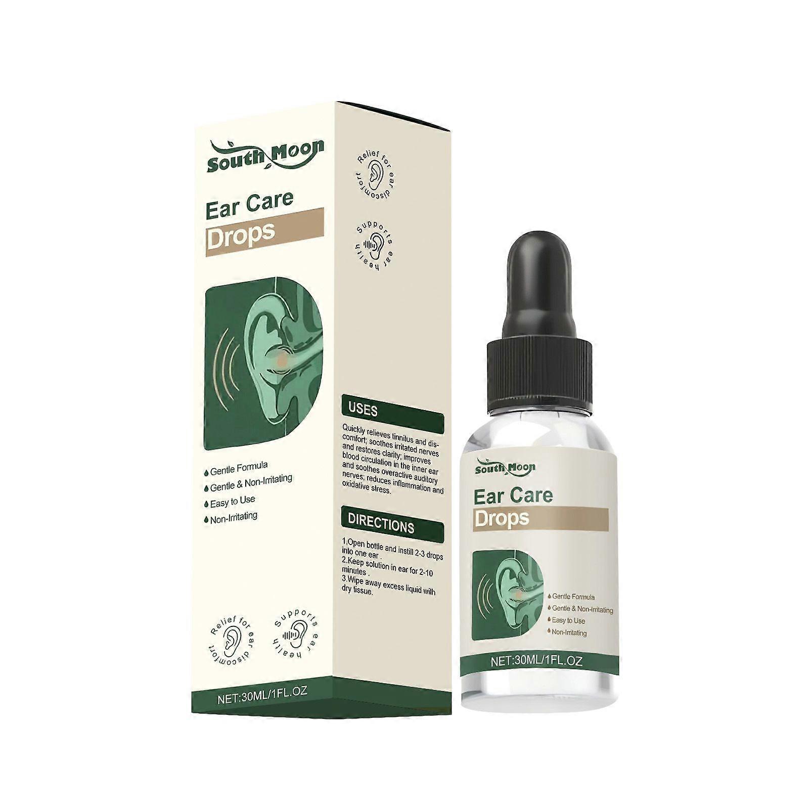 Tinnitus Relief Drops,Tinnitus Relief DropsIn-Ear Cleansing Drops For Tinnitus ReliefQickly Relieve Tinnitus And ear Discomfort, 30ml
