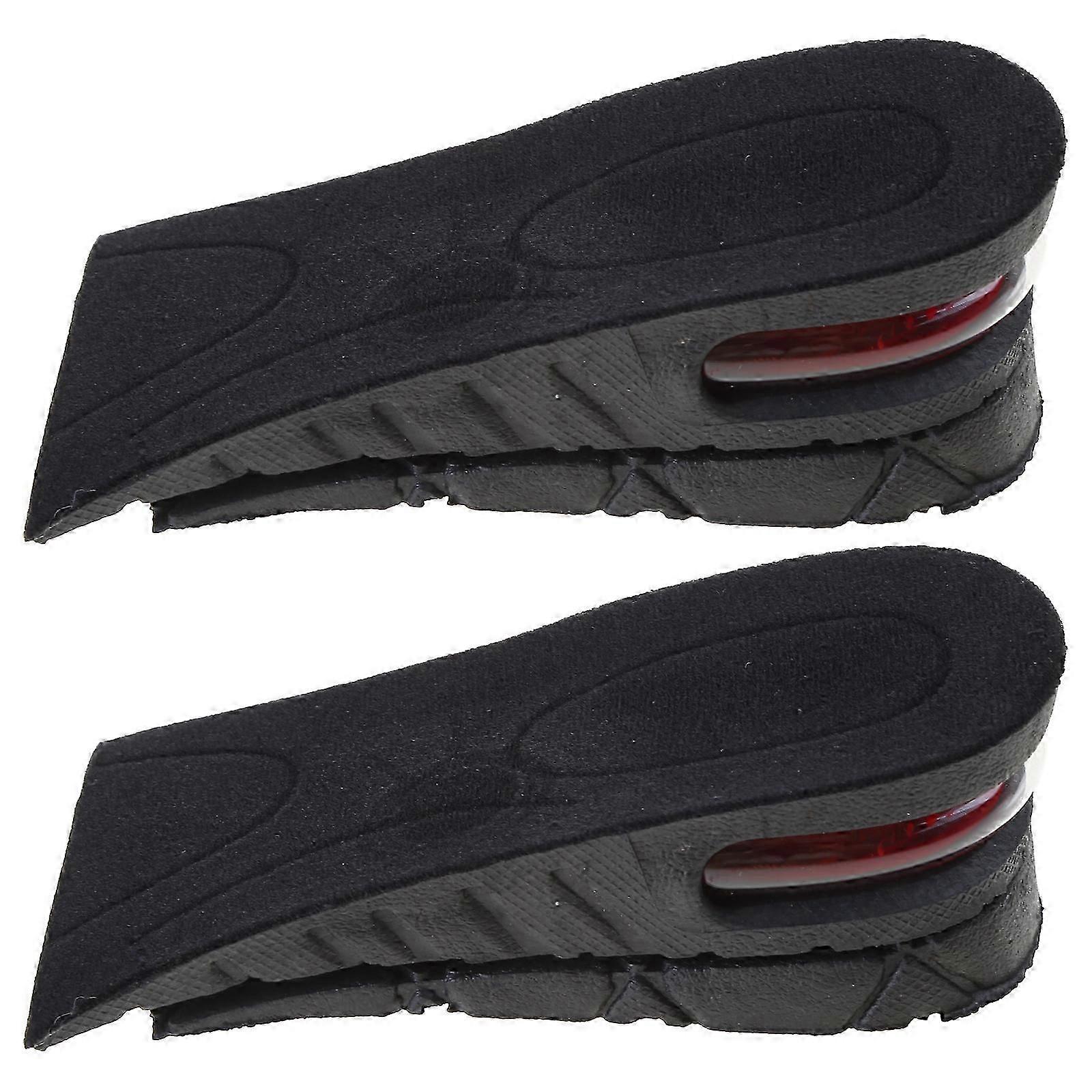 1 Pair Soft Breathable Replacement Insoles For Men Women, Elastic Shock-absorbing Height Increasing Sports Shoe Insoles