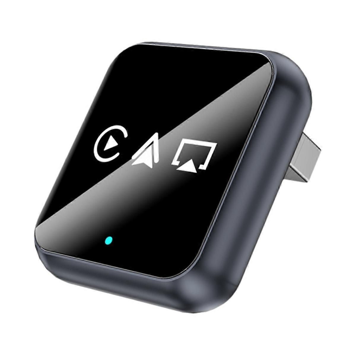 Smart AI Carplay Wireless Adapter Airplay Android Auto 3 in1 B