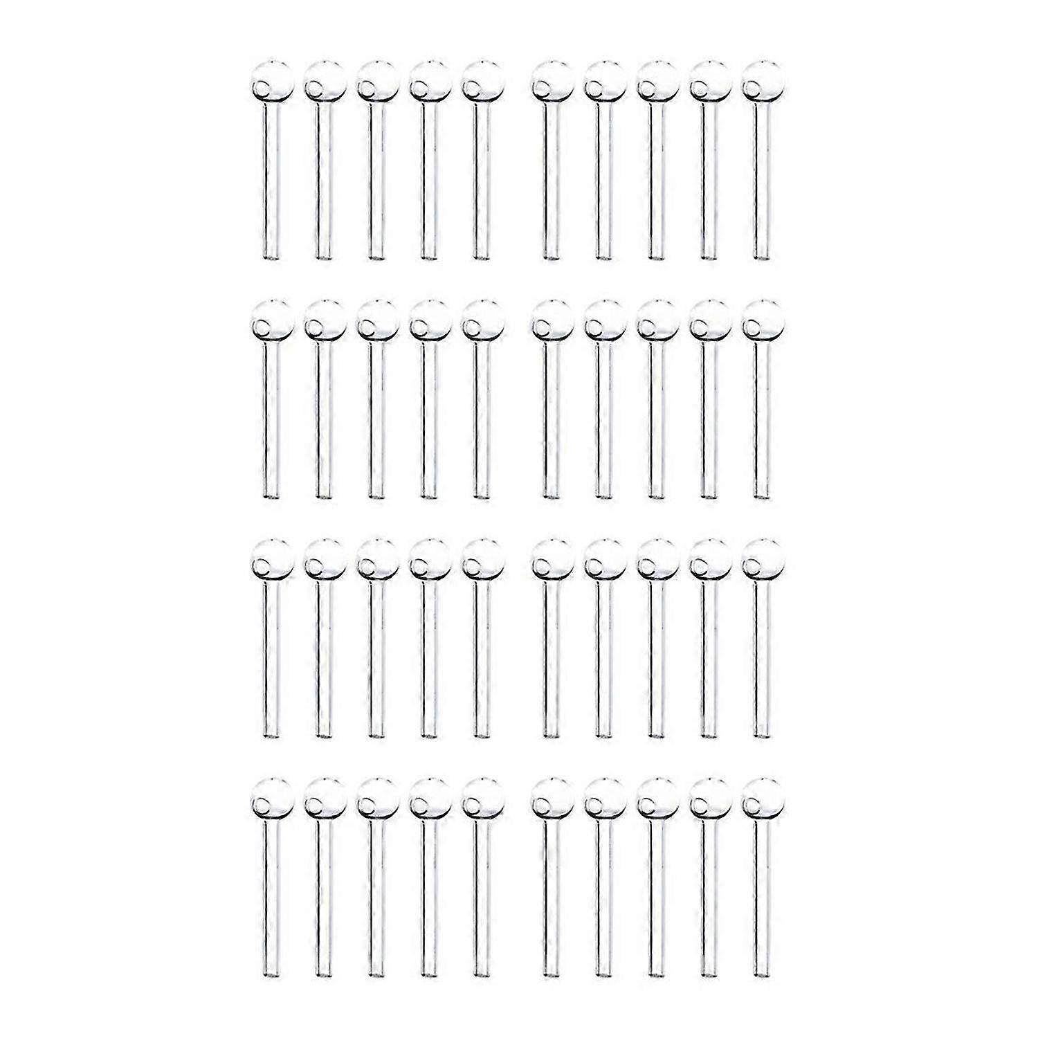 Transparent Straw Drink Glass Straws with Bubble Ball, Bubble Pipe C