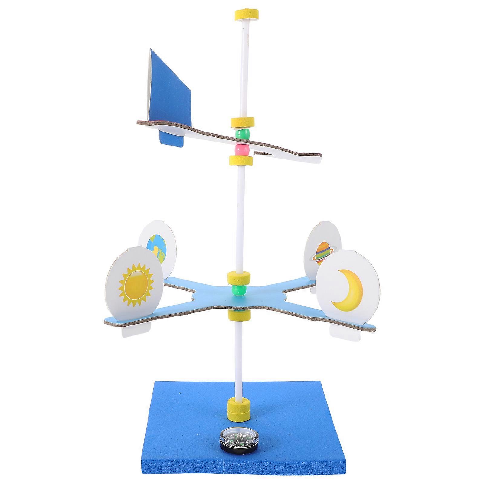 Wind Vane Science Experiment Toy for Kids 1Set Education Science Kit