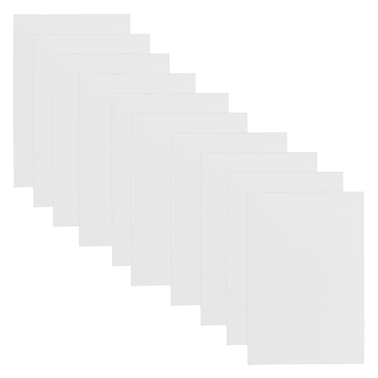 Transparent Plastic Book Cover Sleeve for Daily Use 100Pcs Protector