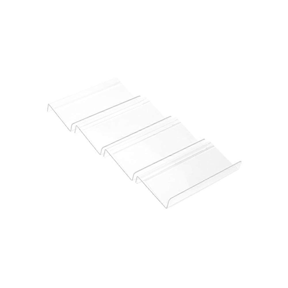 Clear Acrylic Spice Drawer Organizer For Drawer, Fits Standard Spice Jars, Spice Jar Drawer Insert, Jar Not Included