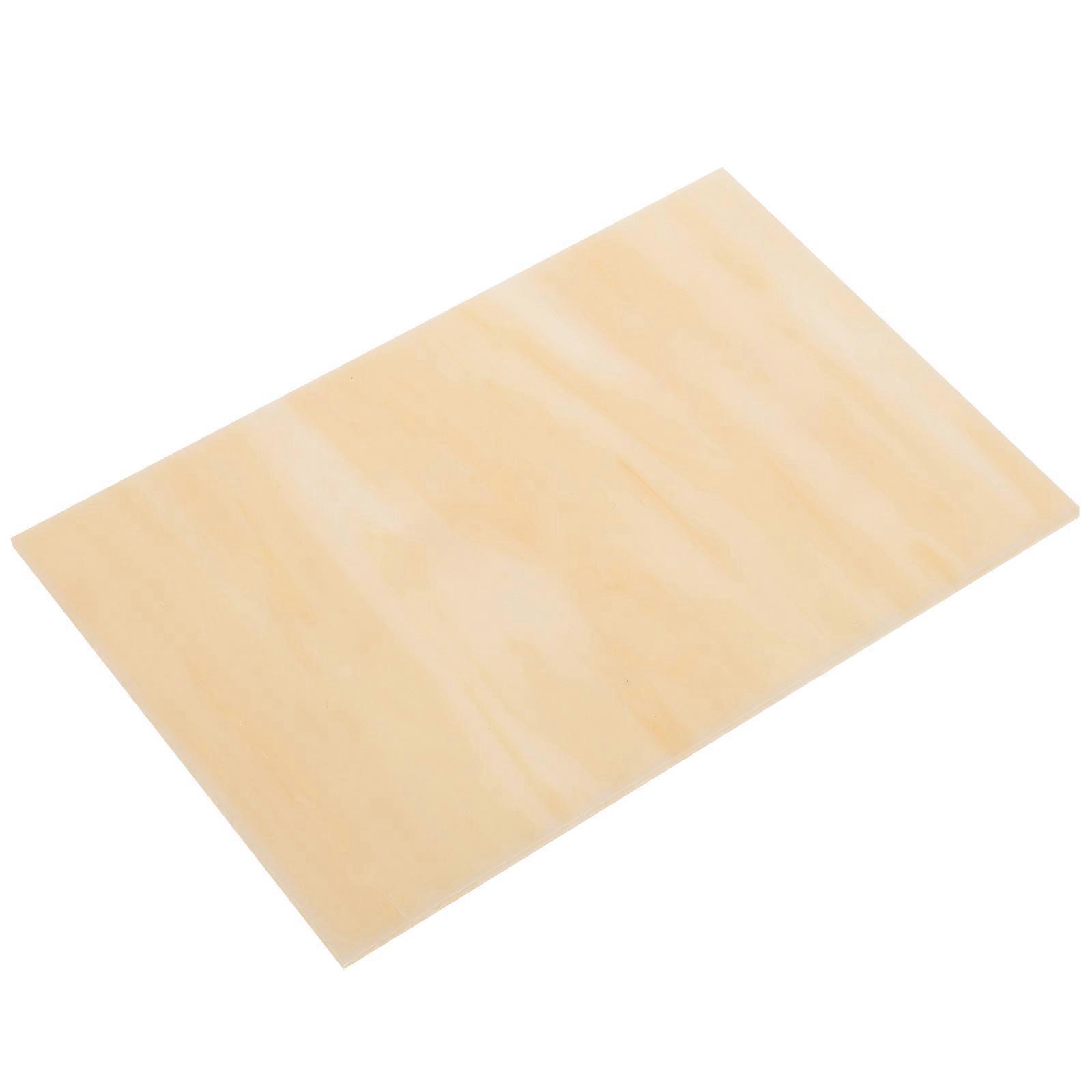 Colored Mosaic Tile Glass Sheets for DIY Decoration 5 Sheets Beige Tiles