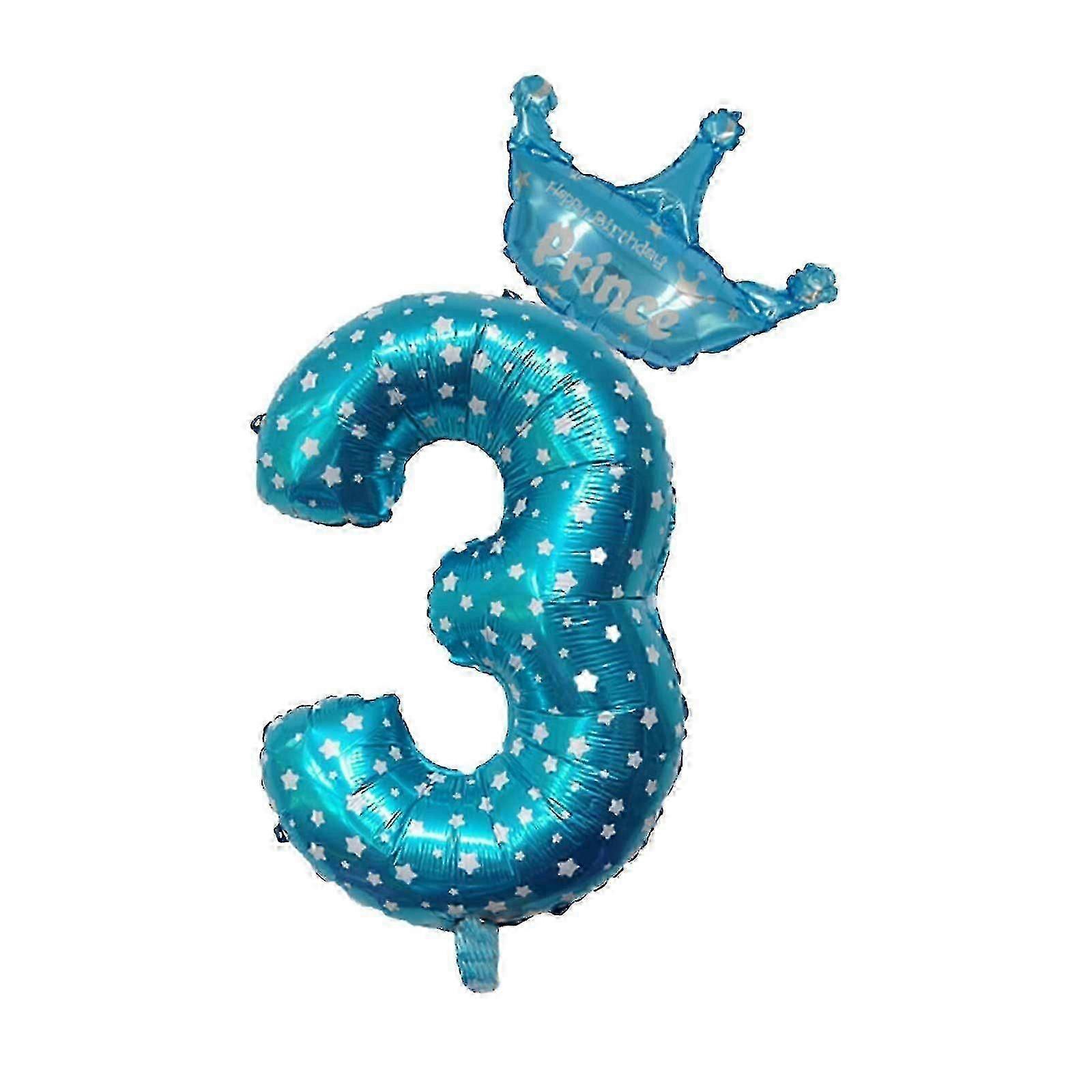 Used For Birthday Party, Anniversary Celebration 32in Number Decoration