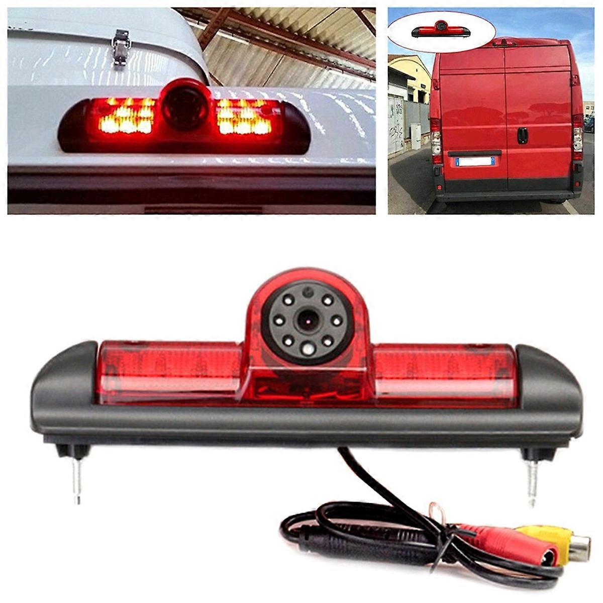 Rear View Camera 3rd Brake Light & Monitor for