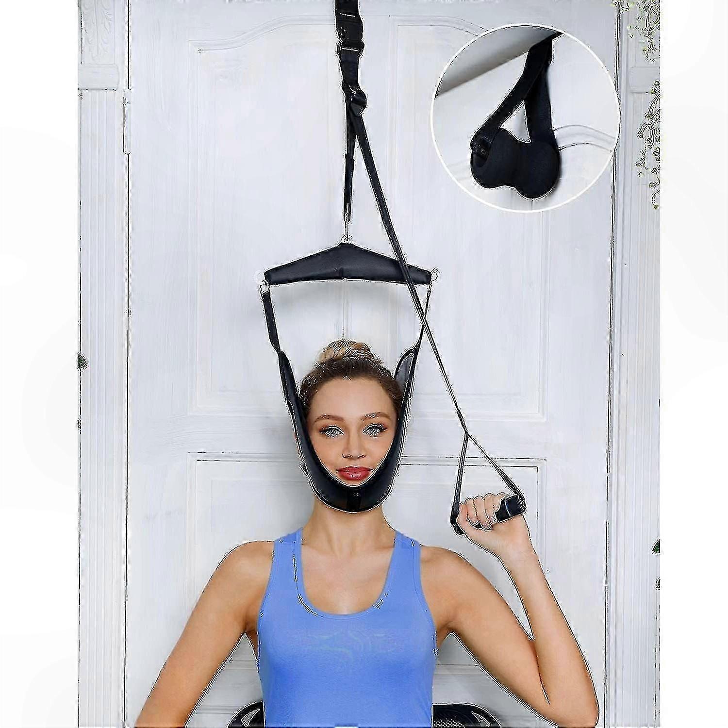 Cervical Support Pillow for Neck Pain Relief and Posture Improvement Portable Hammock Design