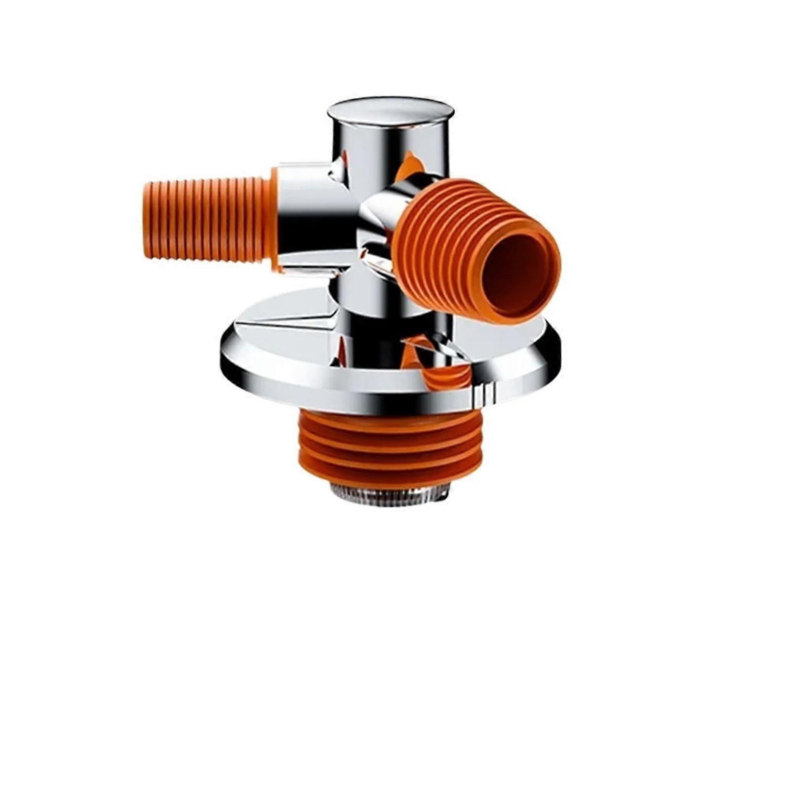 Washing Machine Floor Drain Pipe Tee 2In1 Deodorant Drain Connector For Sewer Basin Sink Elbow Set