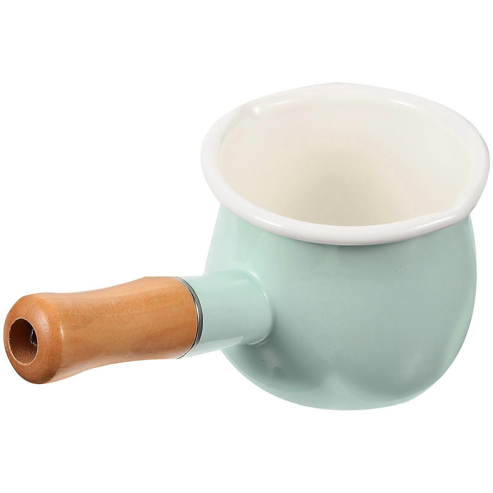 Multi-Function Milk Pot Saucepan for Cooking Baby Food 3Pcs Enamel Pot