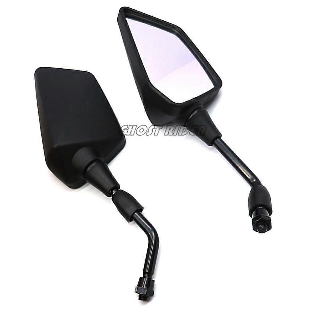1 Pair Motorcycle Rear View Mirrors For kawasaki versys 650 z900 z1000 Z800 Z650 ER-6N 10mm Back Side Convex Mirror