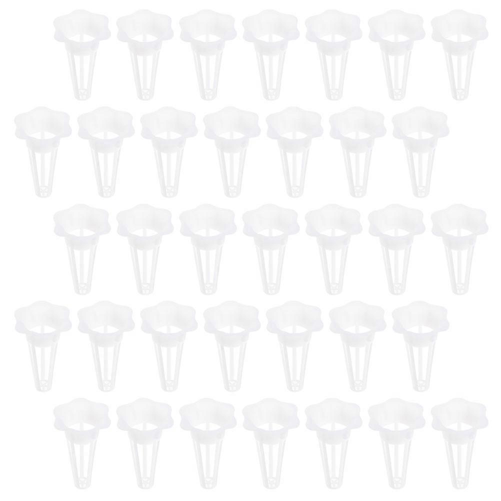 Hydroponic Flower Pots Recycled Plastic Baskets Indoor Hydroponics System 100Pcs