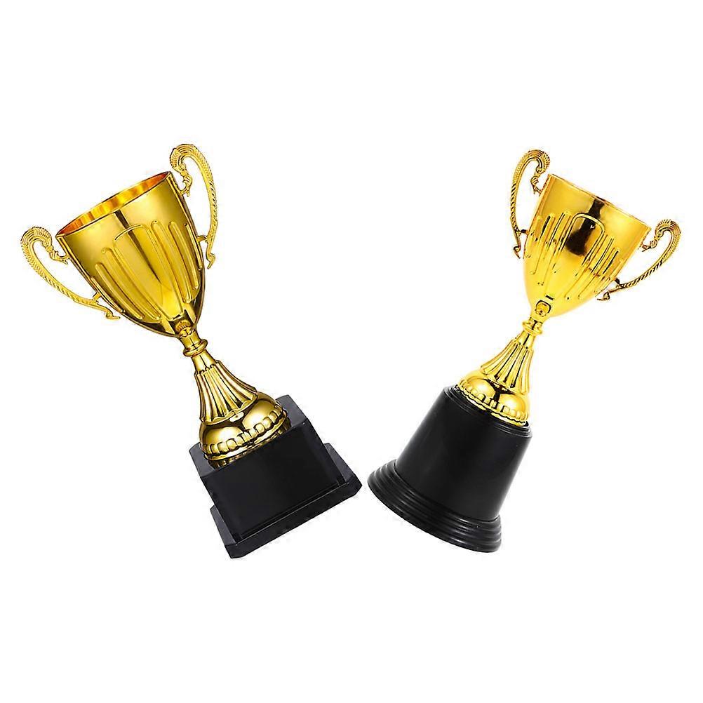 Gold Trophy Mini Gold Trophy for Employee Recognition 6Pcs