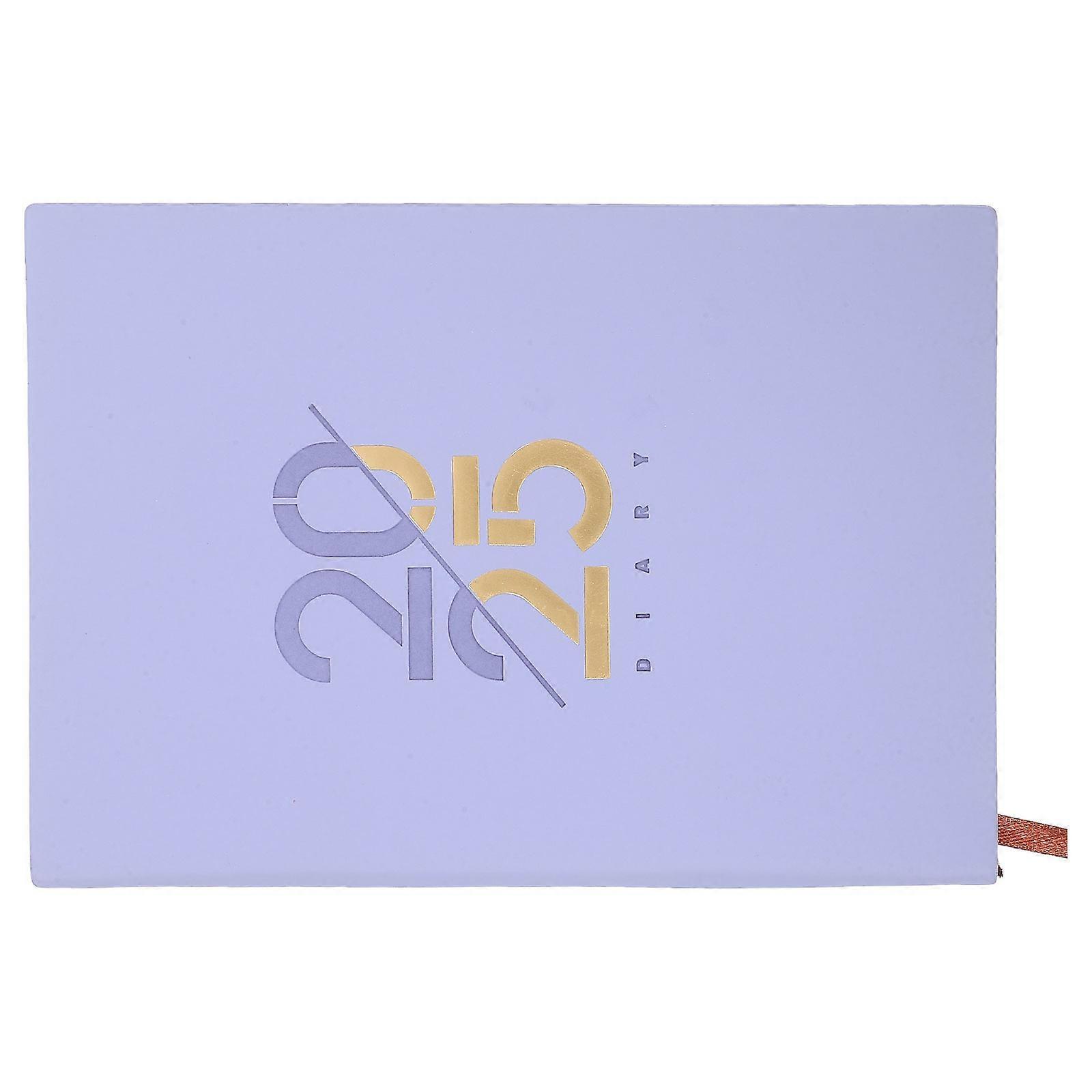 Diary Planner A5 Size Weekly Planner For All Ages Daily Use Purple Design 1Pack