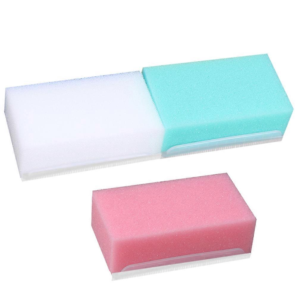 Bath Sponge Body Massager for Bathing Use 3Pcs Random Color Included