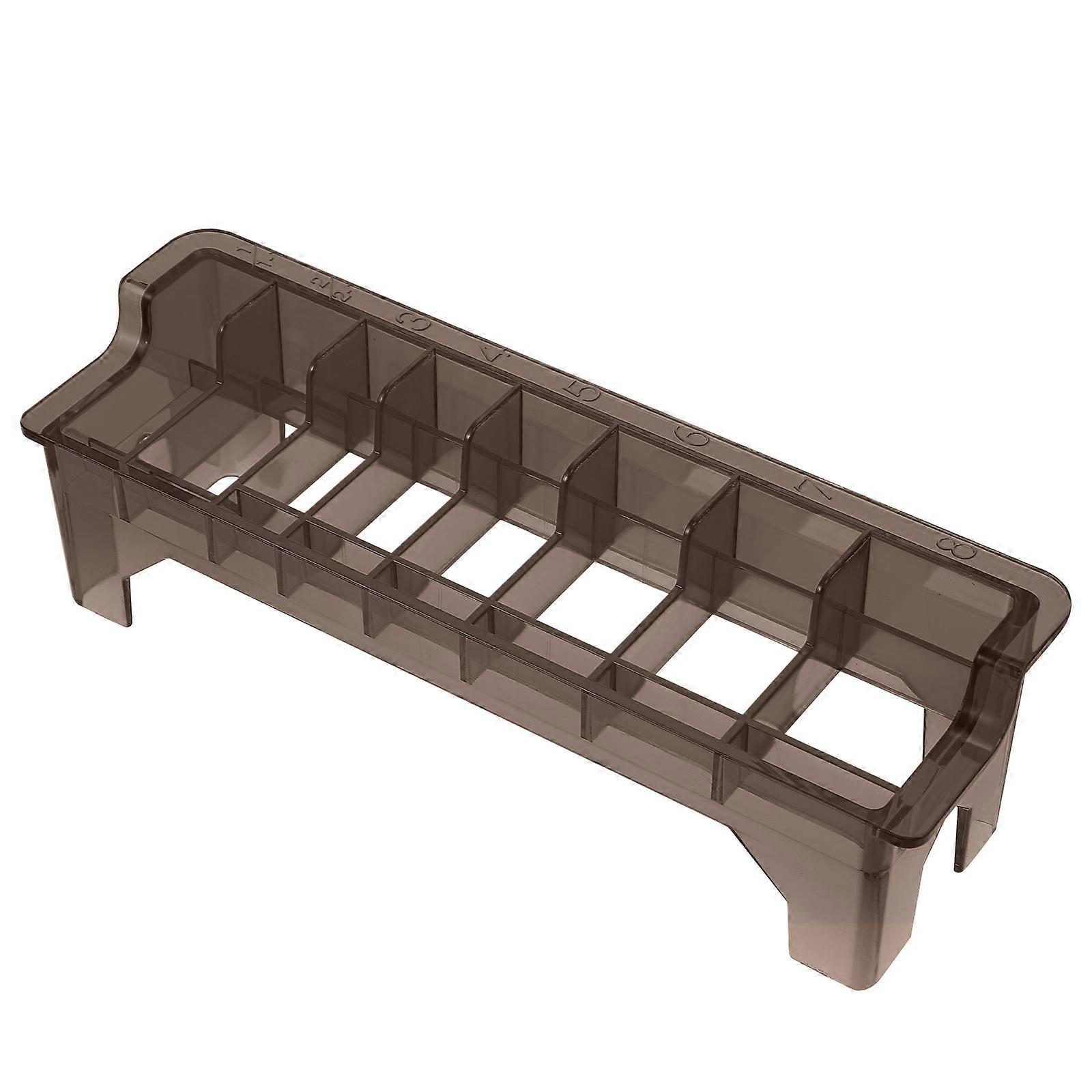 Barbershop Box Plastic Clipper Guide Comb Organizer for 5Pcs