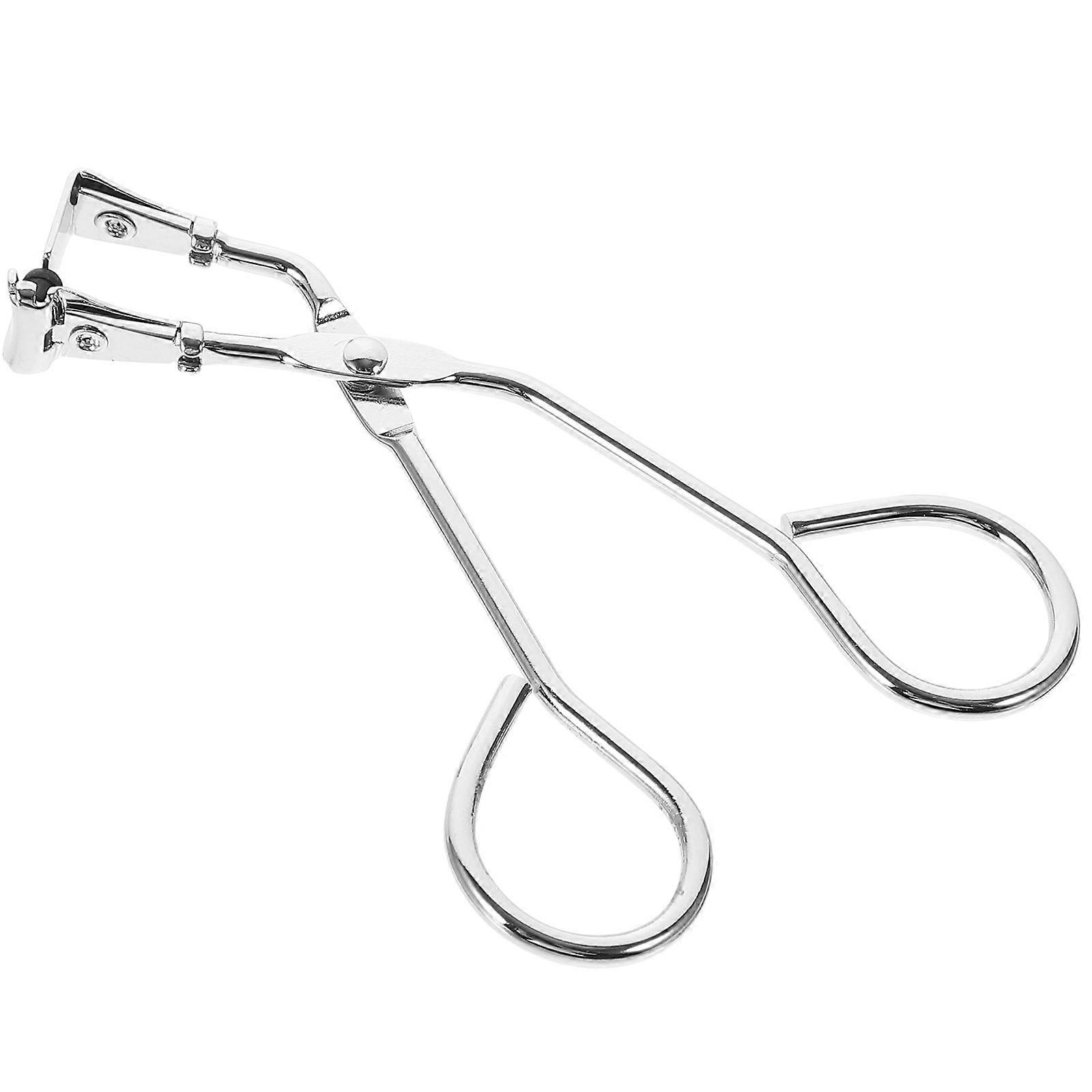 Travel Eyelash Curler Mini Eyelash Curler Silver Makeup Accessory 1Pack