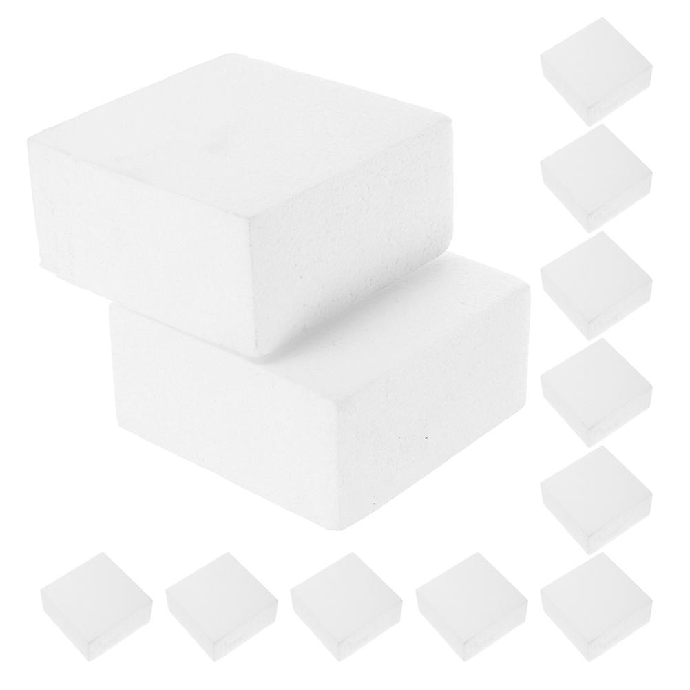 Rectangular Foam Blocks for Cake Model Crafting 24Pcs for DIY Decorating