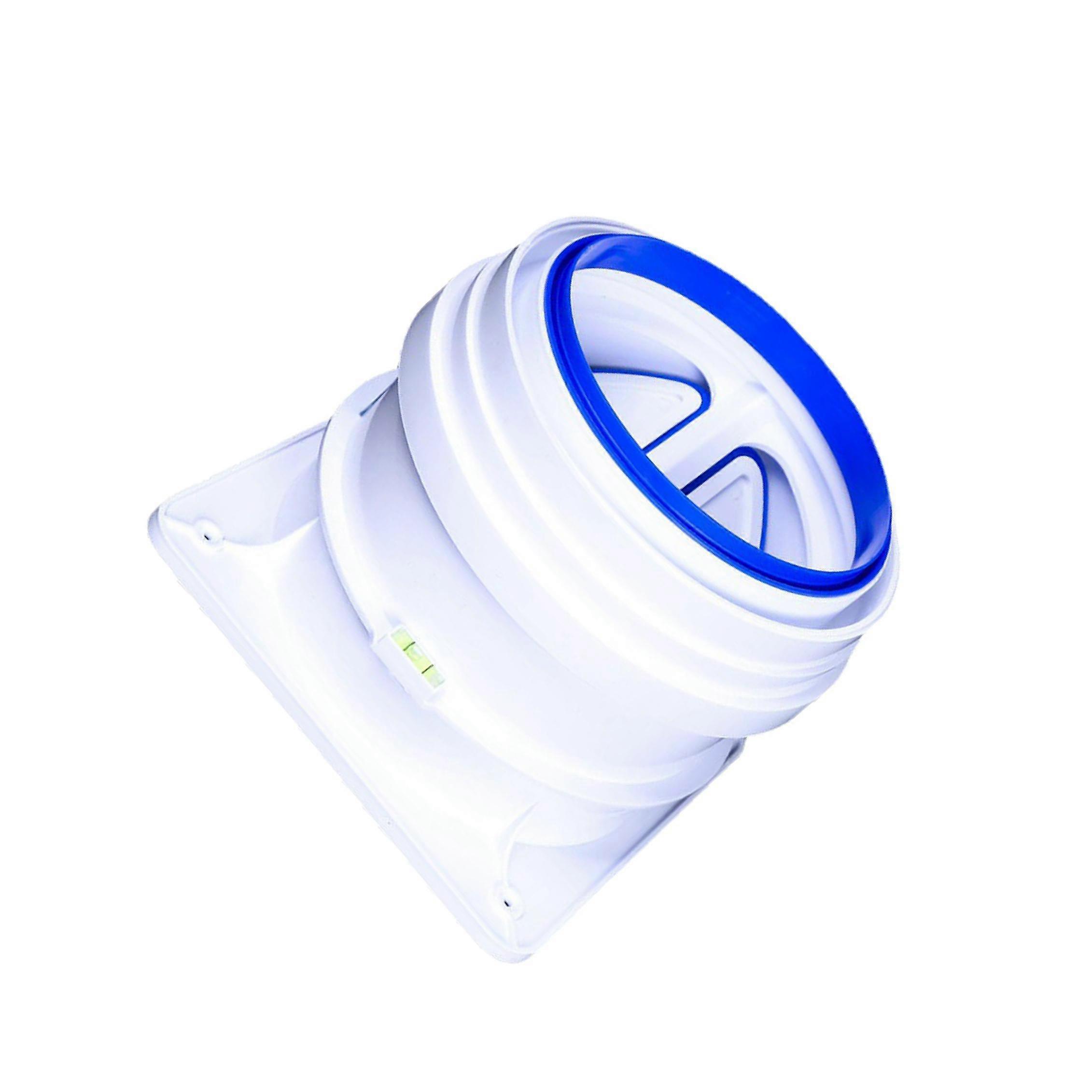 Backdraft Damper for Range Hood Duct Draft for Blocker Profesonal Duct Adaptor