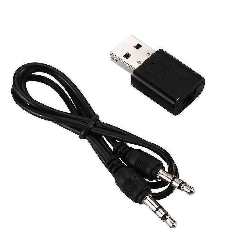 ميني USB بلوتوث متوافق مع 5.0 3.5mm أوكس استقبال الصوت محول الارسال للتلفزيون PC
