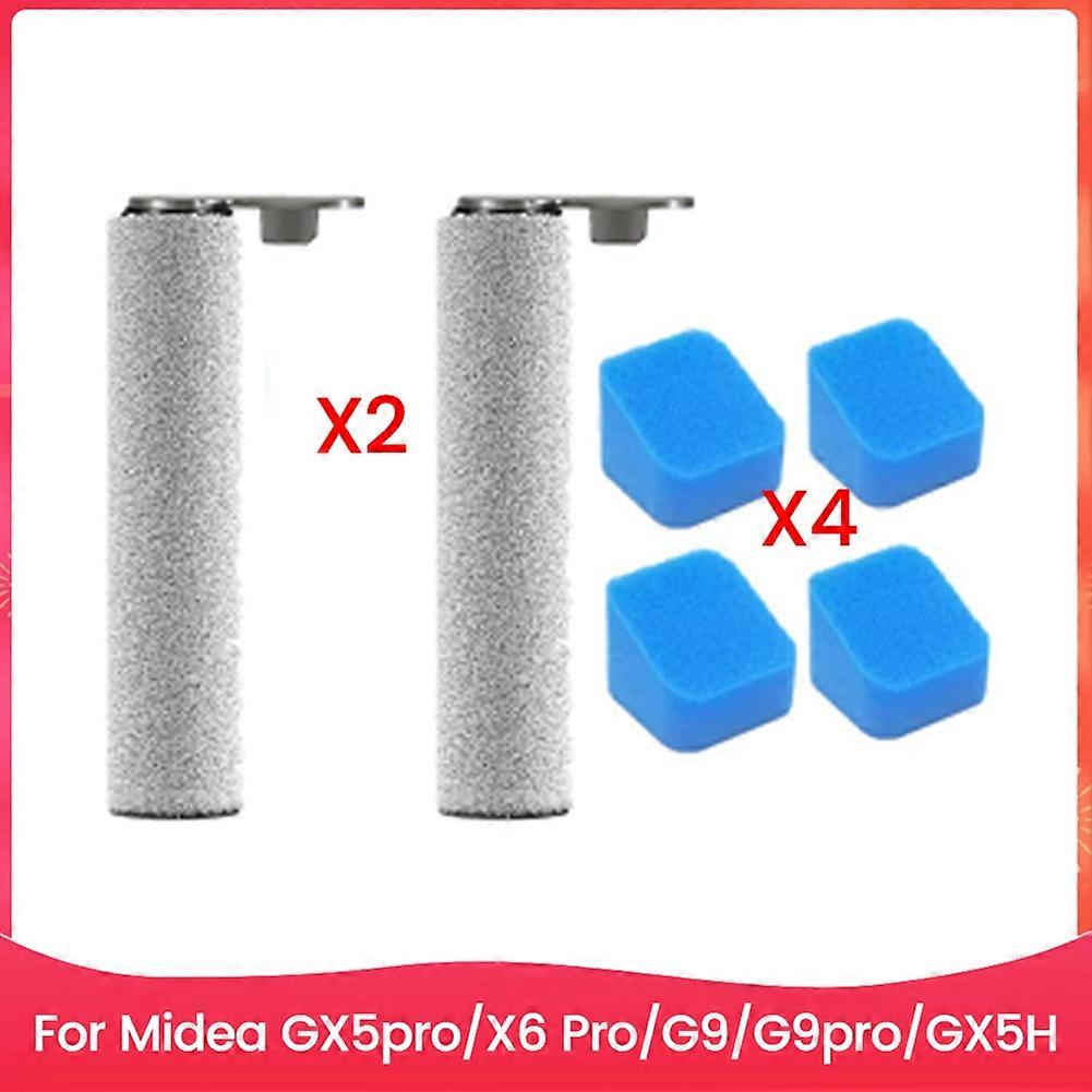 6PCS Replacement Parts for Floor Cleaner Accessories