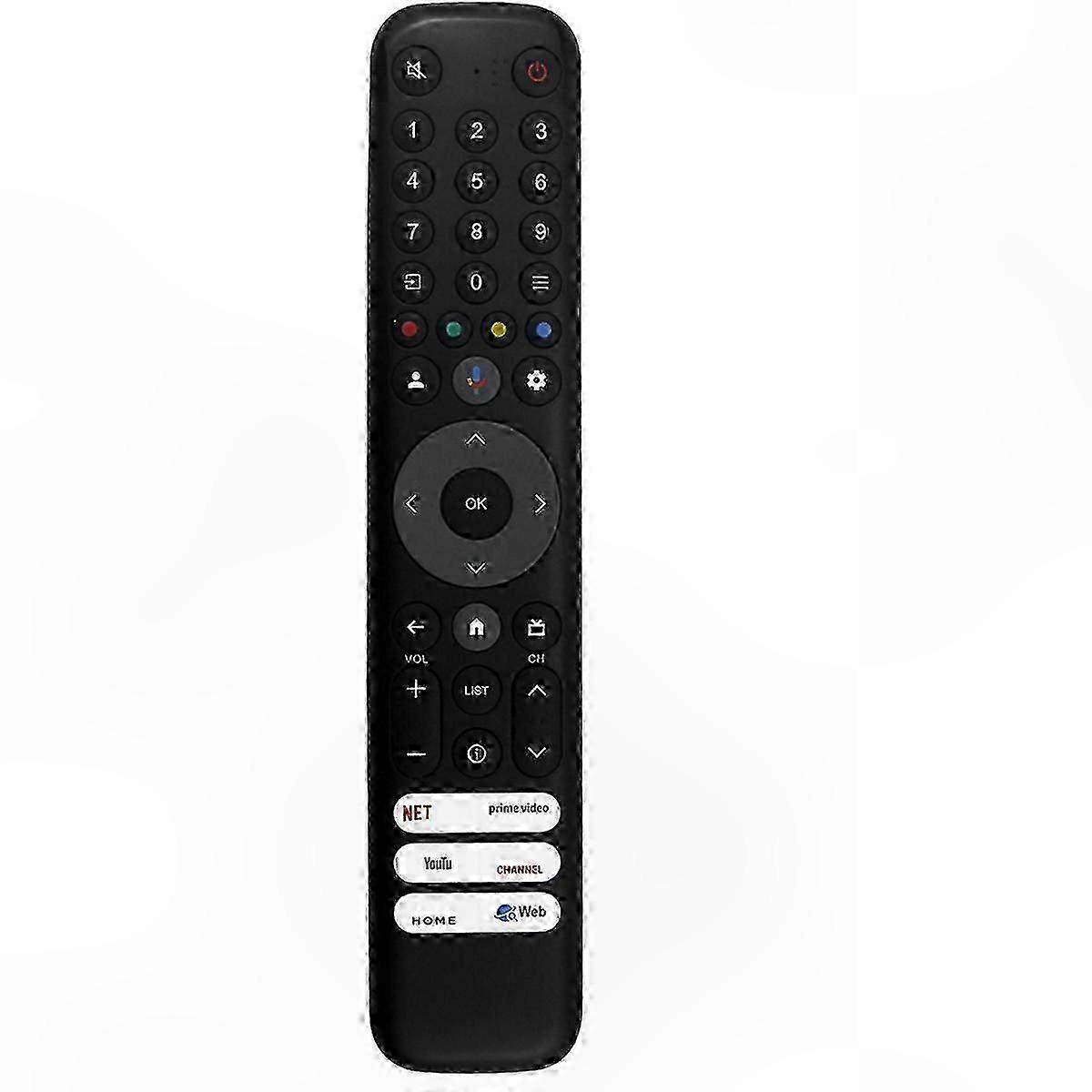 Universal QLED TV Remote Control for 50-75 Inch Smart TVs, Compatible with Multiple Models