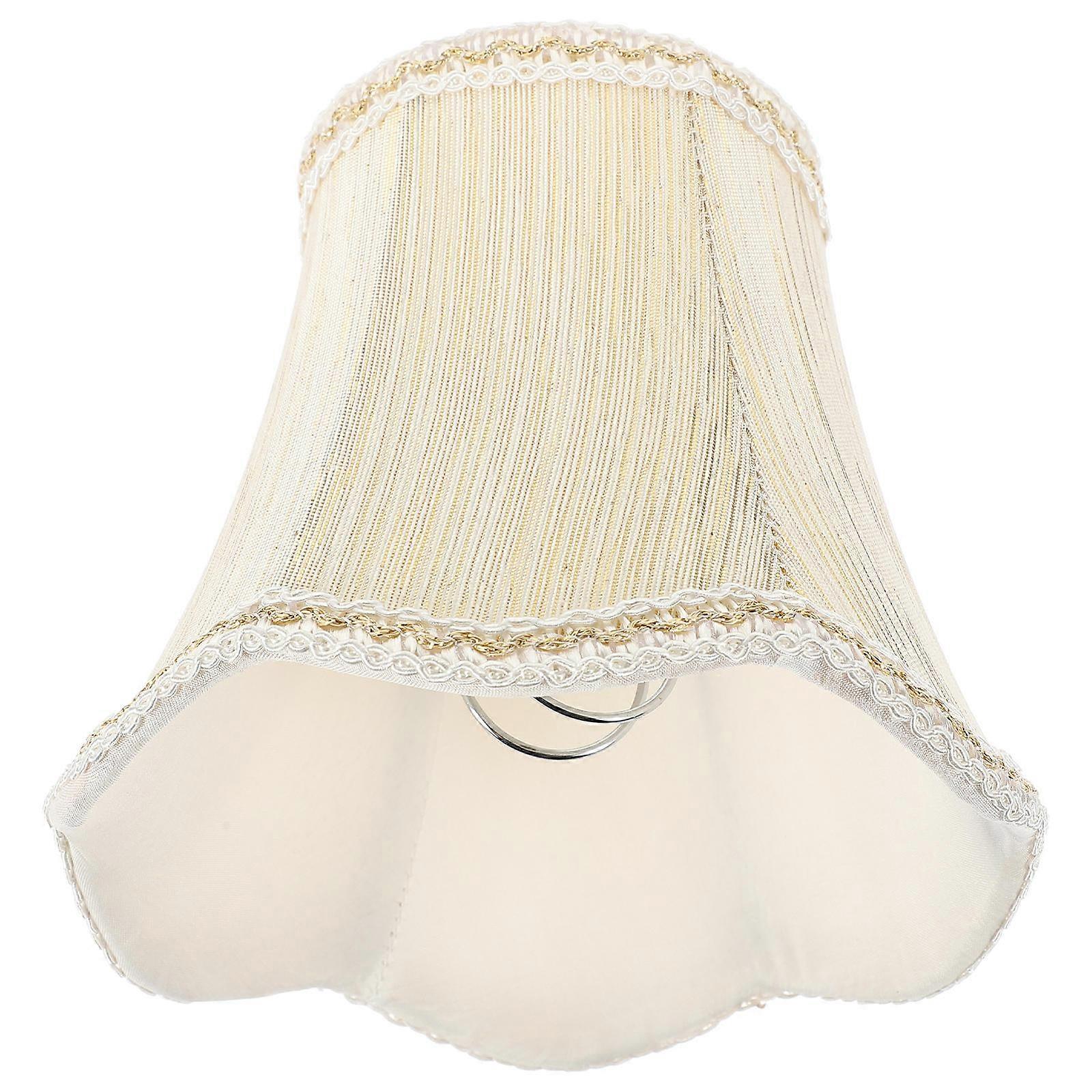 Desk Lamp Shade Replacement Beige 3Pcs Modern Table Lampshade Set