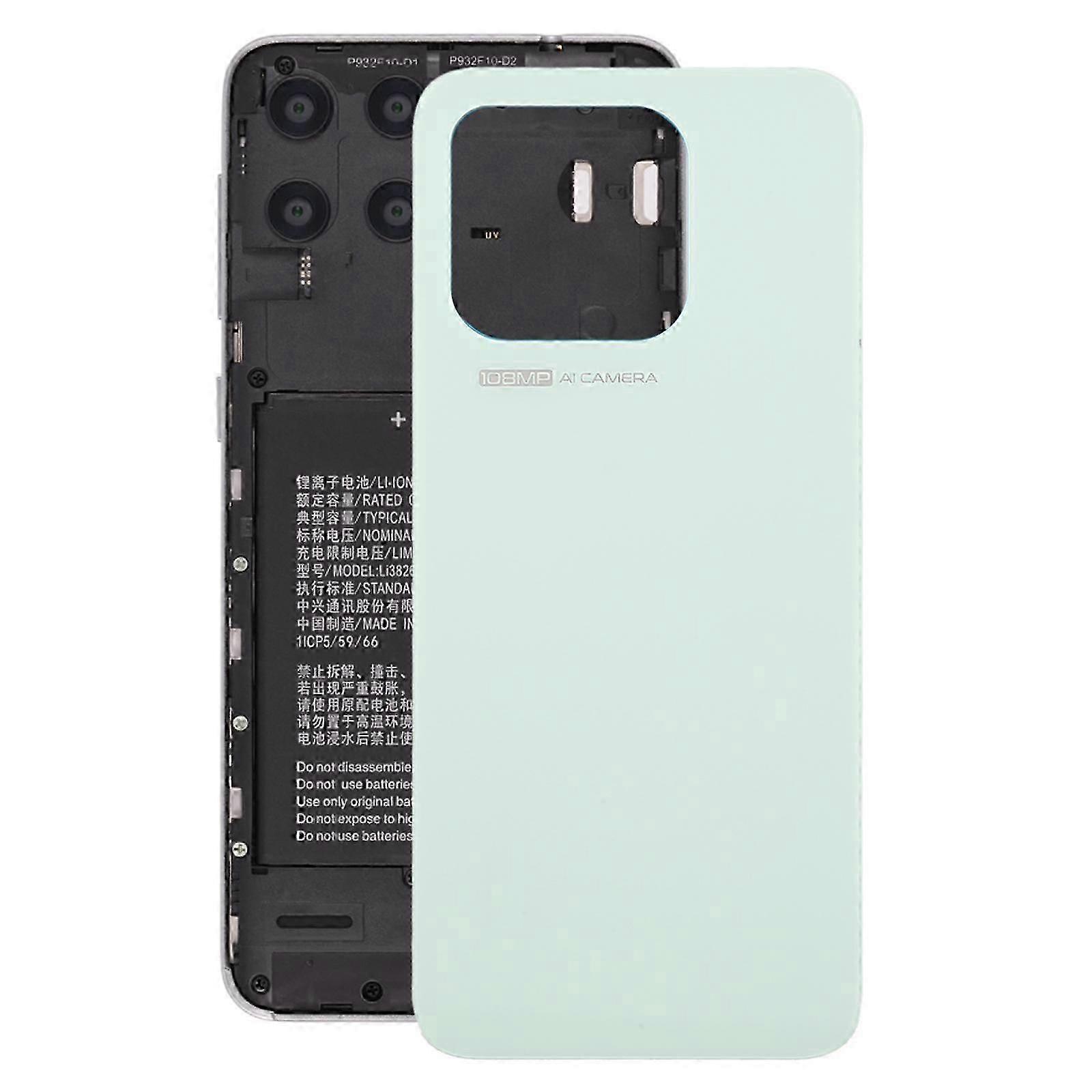 New Glass Battery Back Cover with Adhesive for ZTE Blade V70 / Axon 70 Phone