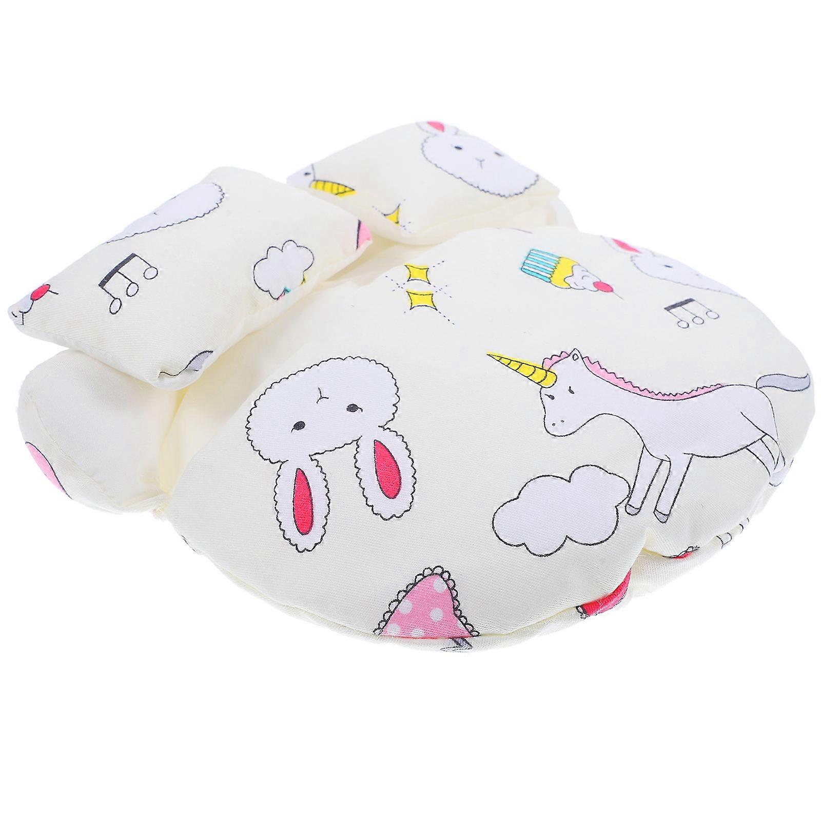 Mini Doll Sleeping Bag for Decoration 1Set Beige Polyester Reusable Sleeping Sack