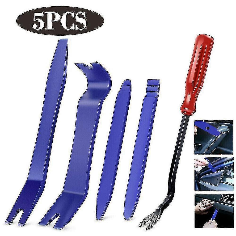 Car Trim Removal Tool Kit Set Door Panel Fastener Auto Dashboard Plastic Tools