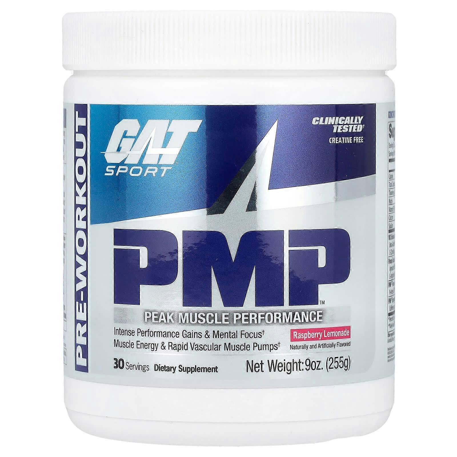 Sport, PMP, Pre-Workout, Raspberry Lemonade, 9 oz (255 g)