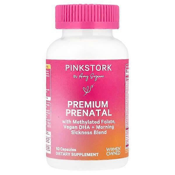 Pink Stork, Premium Prenatal, 60 Capsules