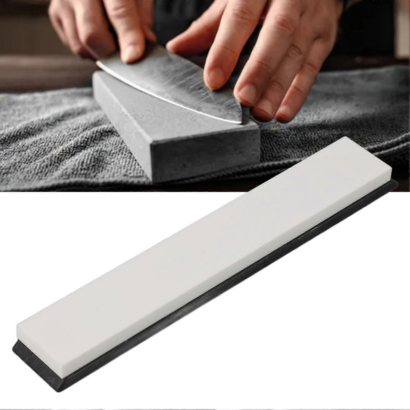2 Side Grit 6000 White Gem Whetstone 15x2.3x0.6cm Knife Sharpener