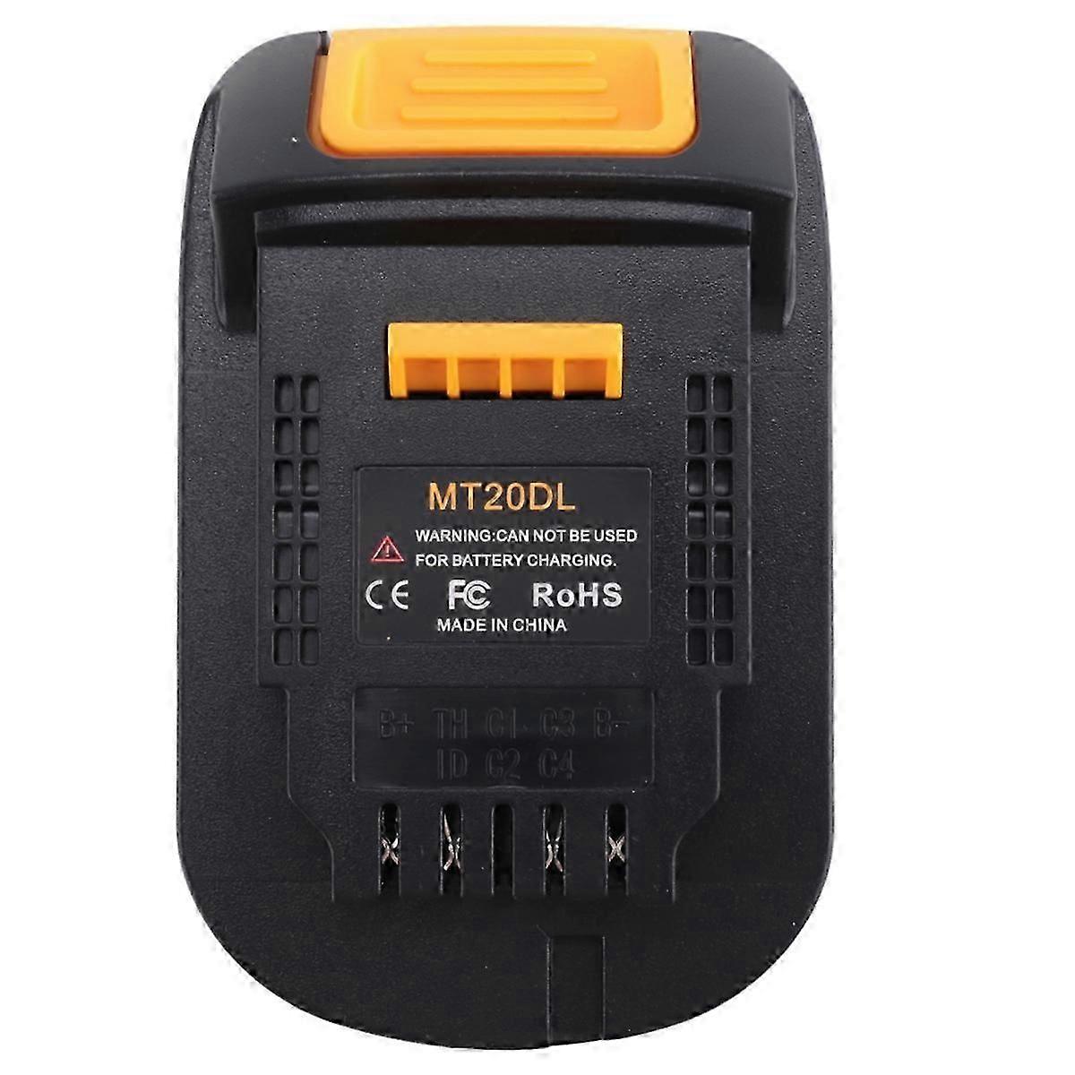 MT20DL Battery Adapter for 18V Convert to for Dewa 18V 20V Tools for Bl1830 Bl1860 Bl1815 Li-Ion Bat