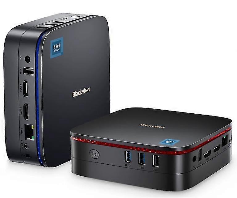 2025 Blackview MINI PC MP60 Desktop-Computer 16G + 1TB Schwarz