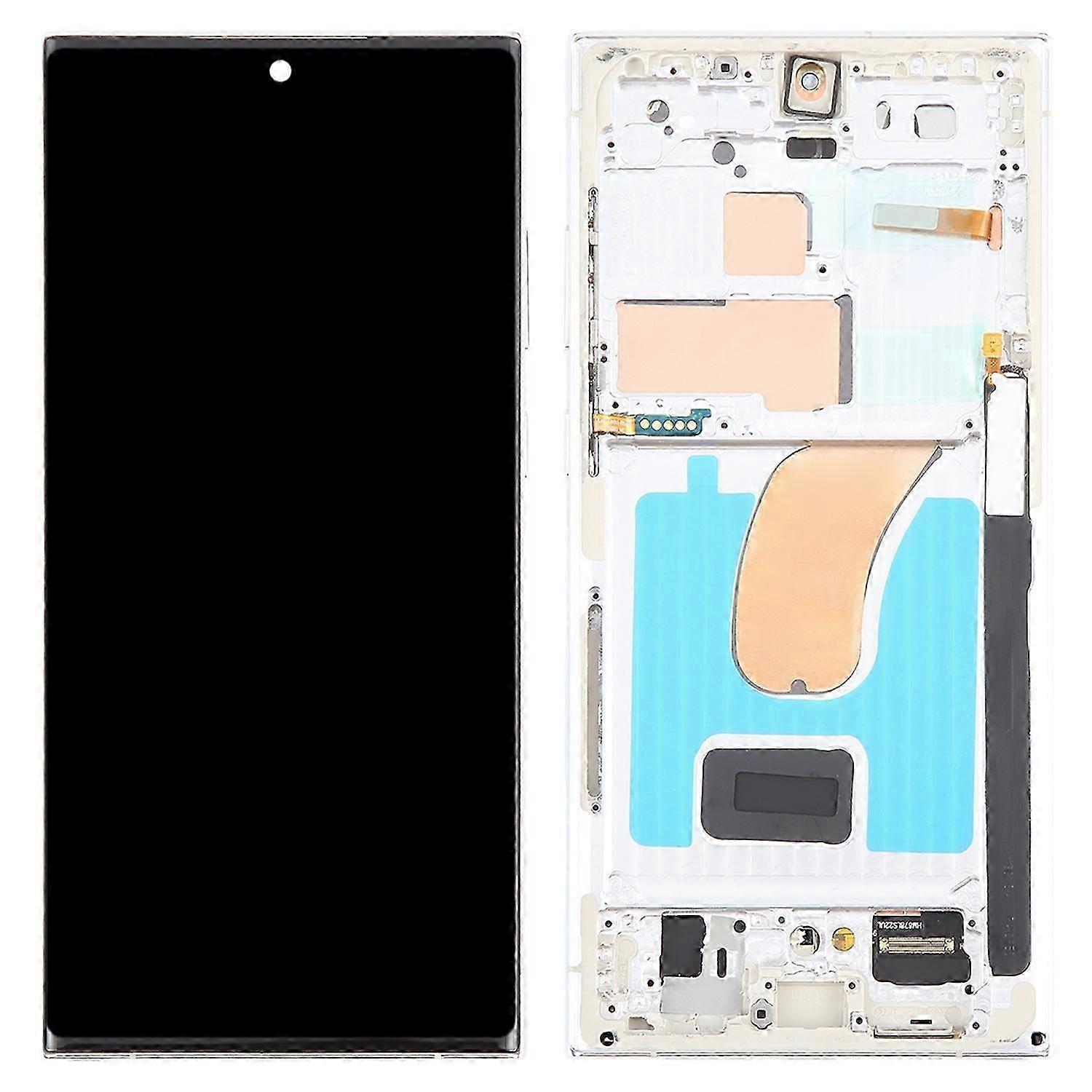 For Samsung Galaxy Galaxy S23 Ultra S918 Grade C LCD Screen and Digitizer Assembly + Frame Part (TFT 25-26