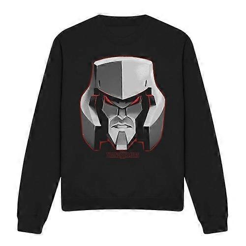 Transformers Unisex Adult Generations Megatron Face Sweatshirt