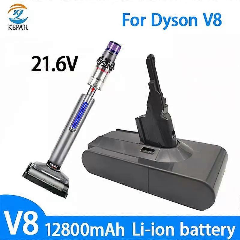 Apply New Dyson V8 21.6V 12800mAh Replacement Battery for Dyson V8 Absolute Cord-Free Vacuum Handheld Vacuum Cleaner Dyson V8 Battery