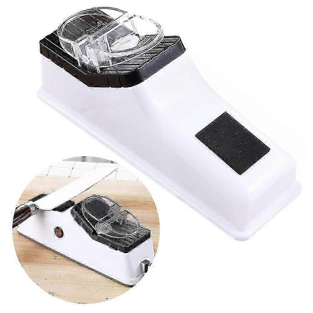 Electric Knife Sharpener & Scissor Sharpeners Quick Sharpening Kitchen Home Sharp Tool