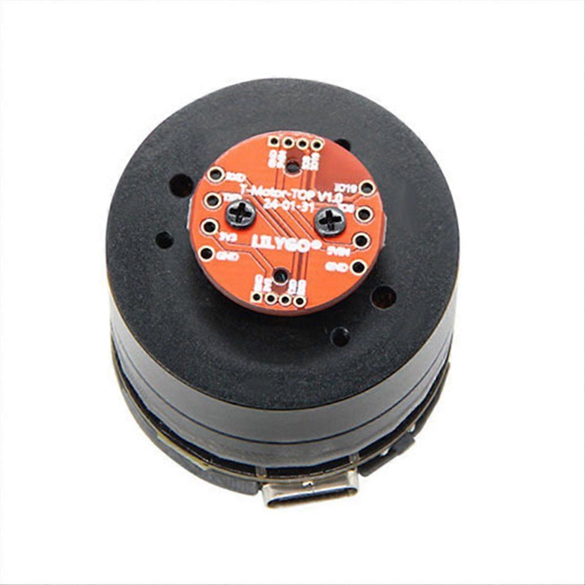 -Manopola ESP32-C6 Wi-Fi6 BLE5 Filettatura MINI-1U Encoder di posizione angolare basato su Hall con corrente di standby zero S