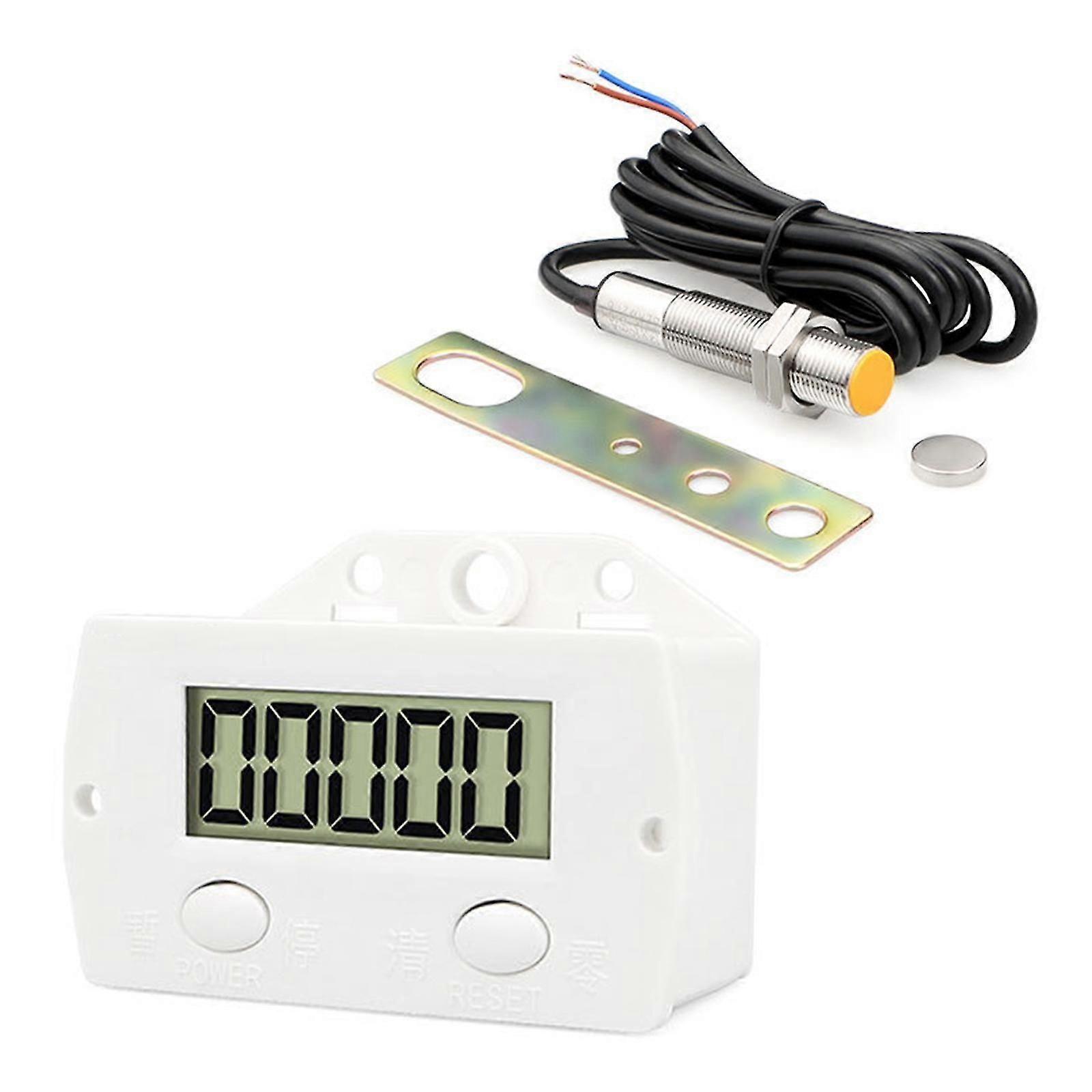 5 Digit Digital Electronic Counter Puncher Magnetic Inductive Proximity Switch fL