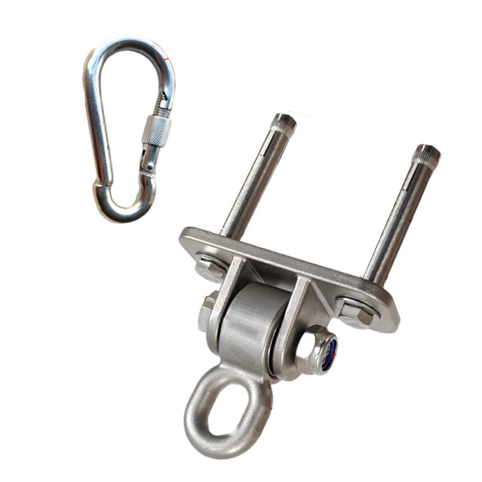 Hammock Hanging Set Stainless Hammock Hook Swing Hange rHeavy Duty Swing Hanging Hook with Mount Screw Multicolor