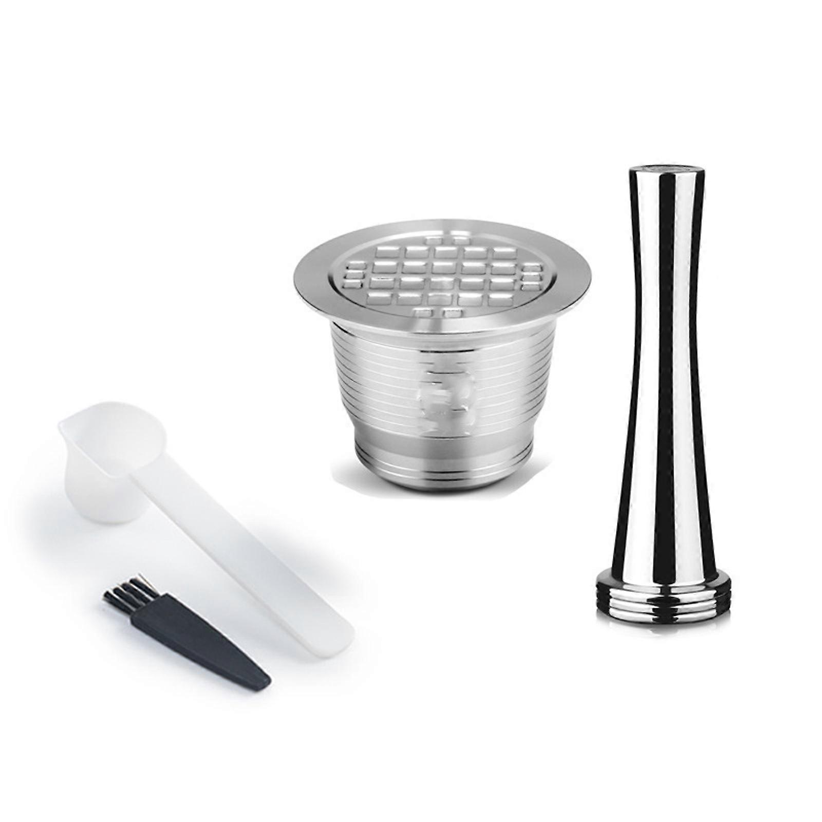 Reusable Refillable Coffee Pods Stainless Steel Coffee Filter Practical Coffee Brewing Tool for Espresso Machine Multicolor