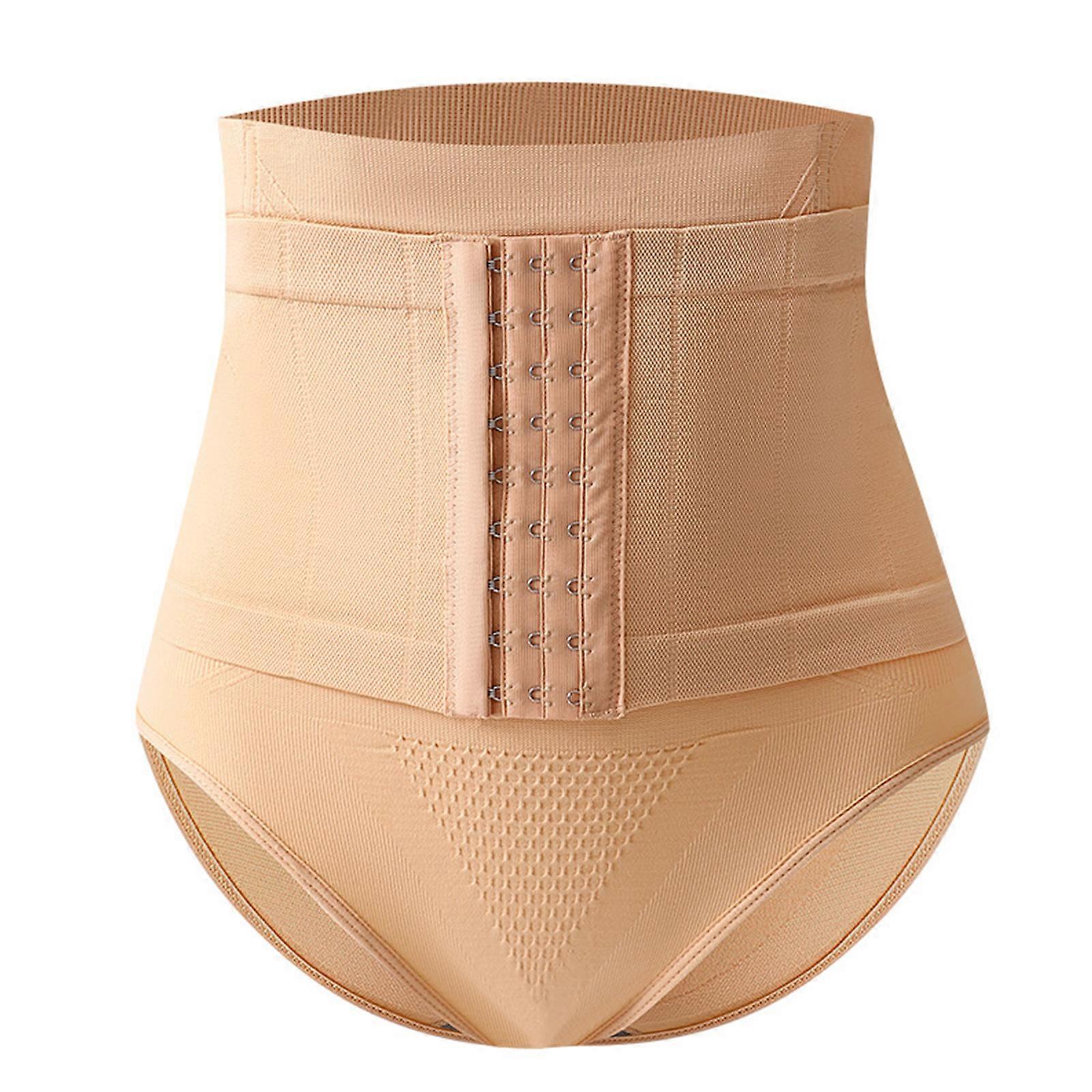 High Waist Trainer Underwear For Women Abdominal Control Invisible Shapewear Slimming Briefs With Full Coverage Support  color XXXL